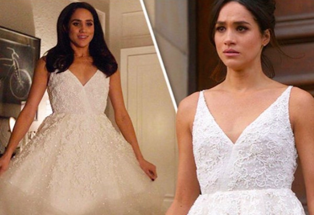 meghan markle's wedding dress