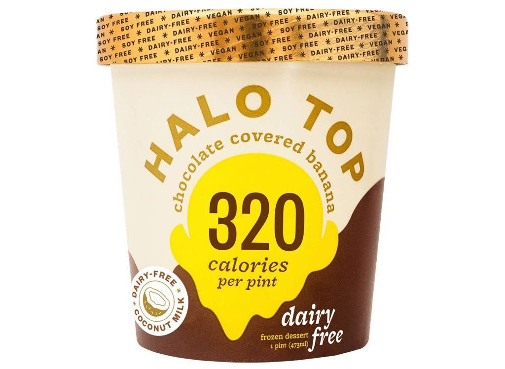 Halo top chocolate covered banana dairy free