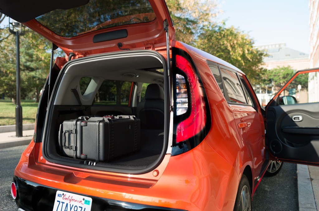 2018 Kia Soul Turbo, trunk space