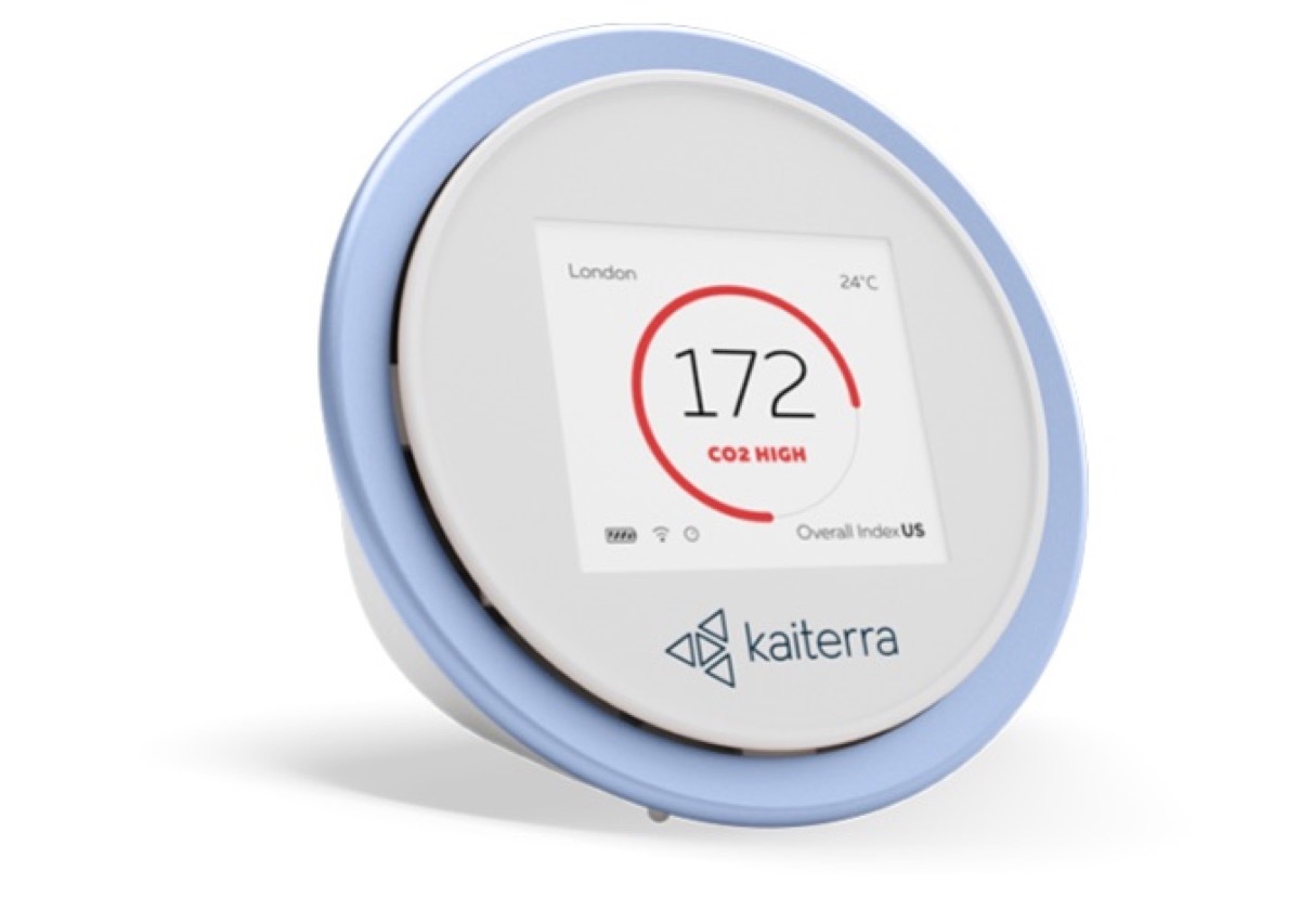 kaiterra laser egg circular air quality monitor