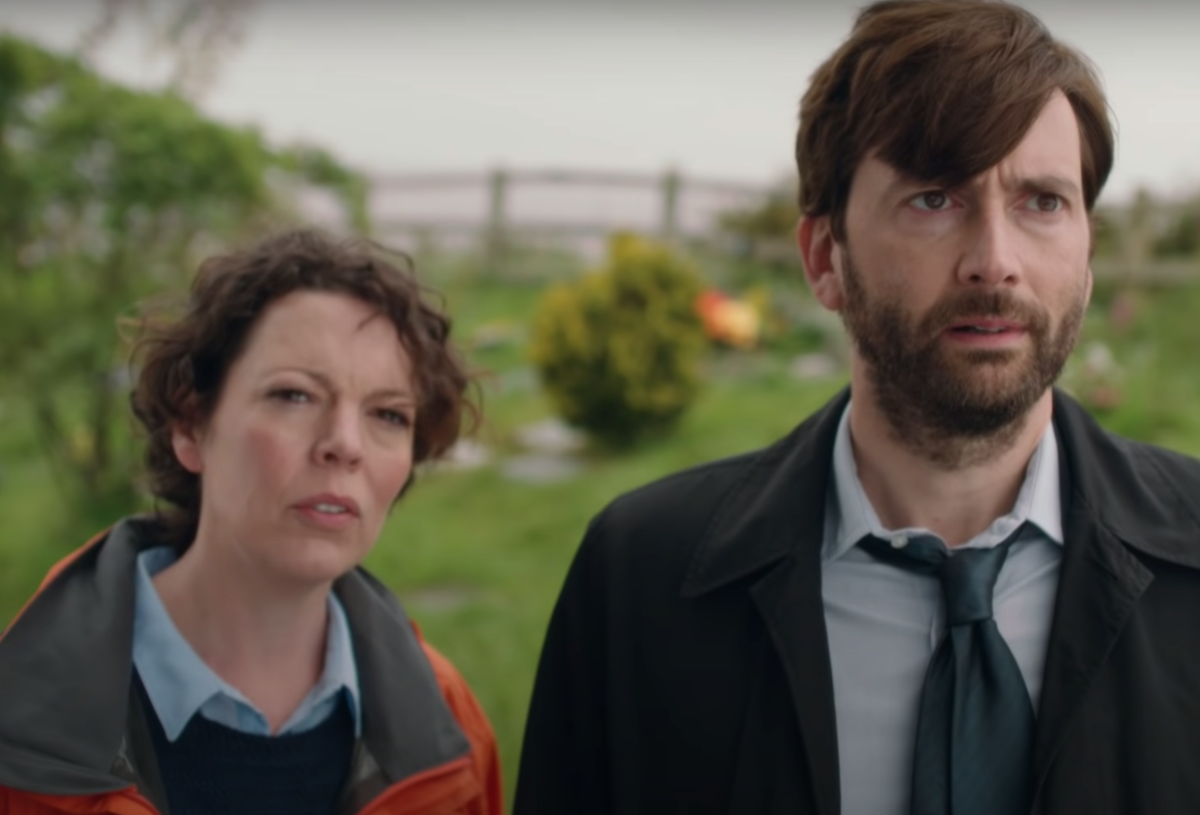 Olivia Colman and David Tennant in Broadchurch