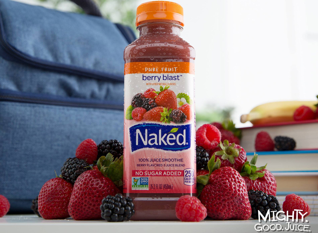 Naked berry blast juice