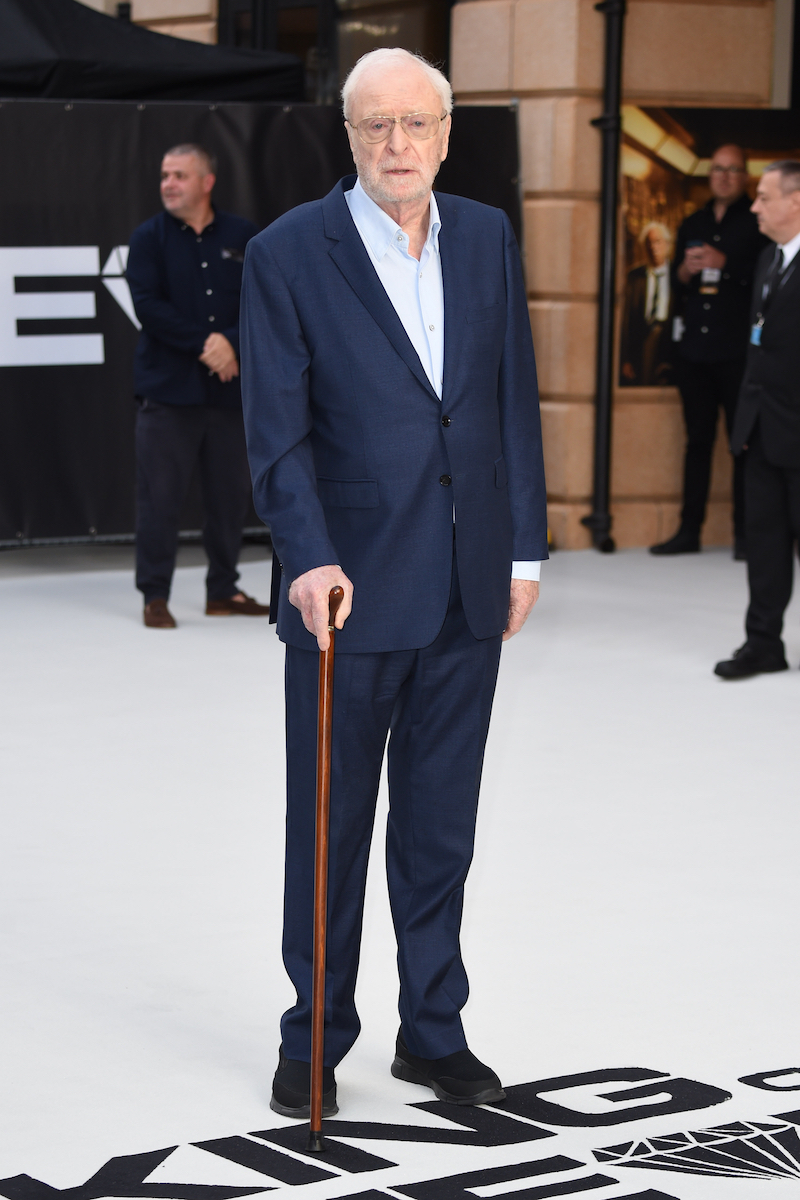 Michael Caine at the premiere of 