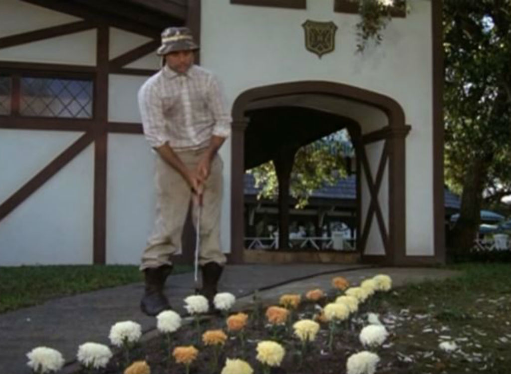 Caddyshack improvised movie lines