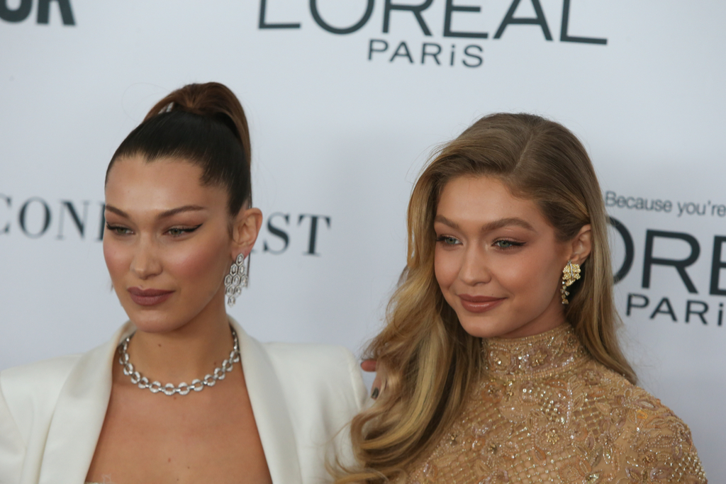 Bella and Gigi Hadid Celebrities