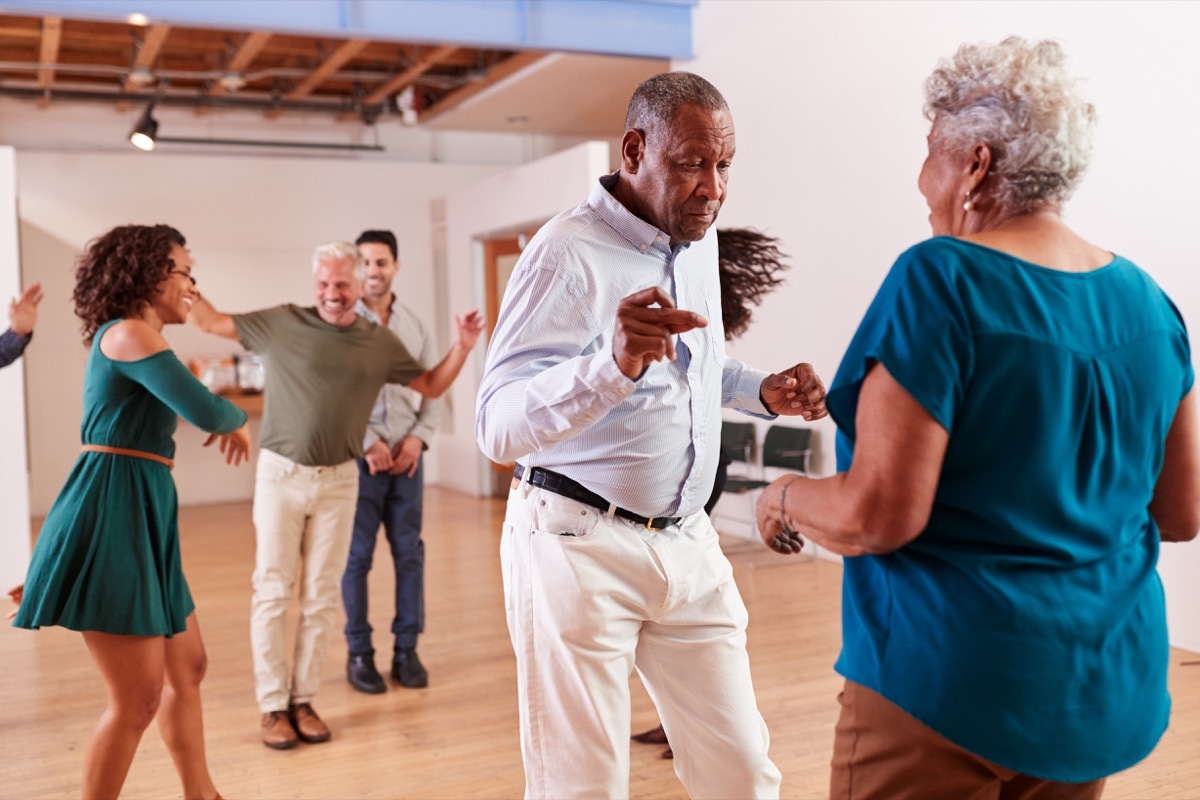 Dance class older people