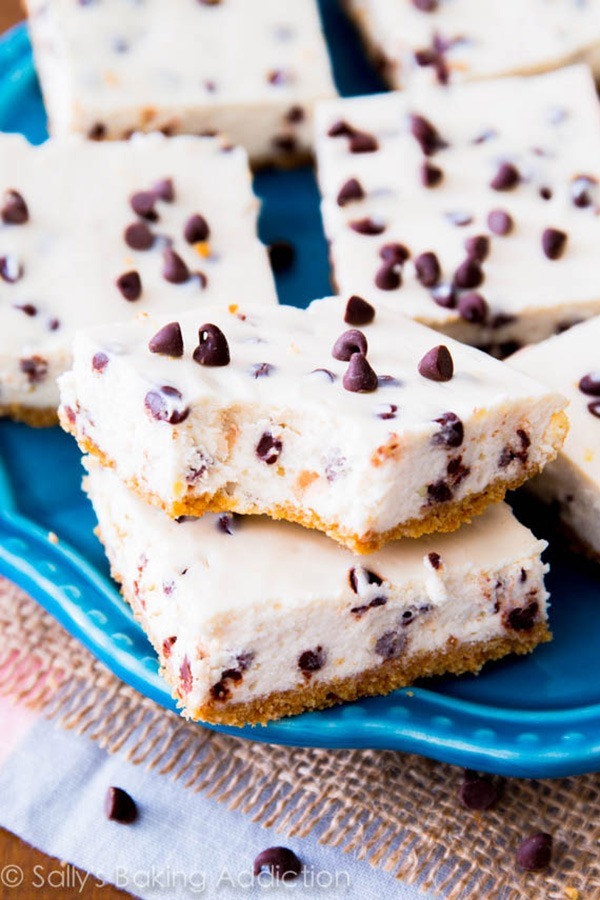 Holiday desserts cheesecake bars