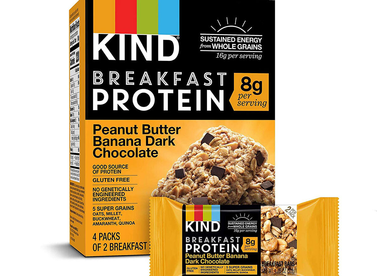 kind protein breakfast bar in box