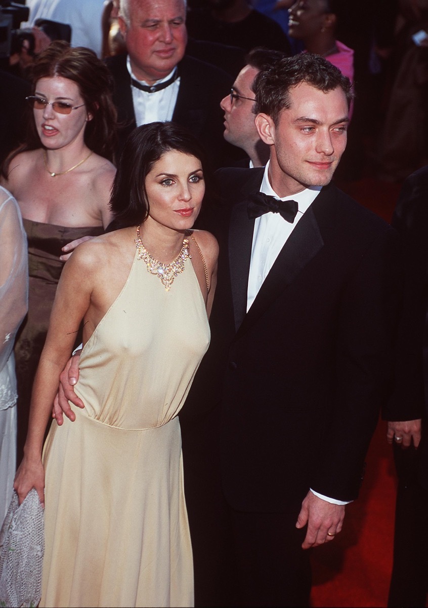 Sadie Frost and Jude Law in 2000