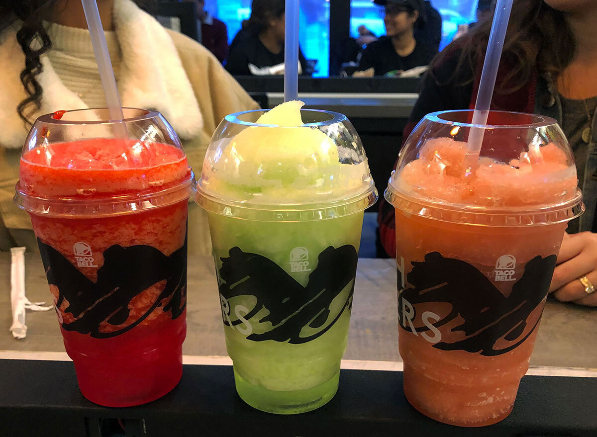 taco bell cantina party punch margarita berry frose alcoholic drinks