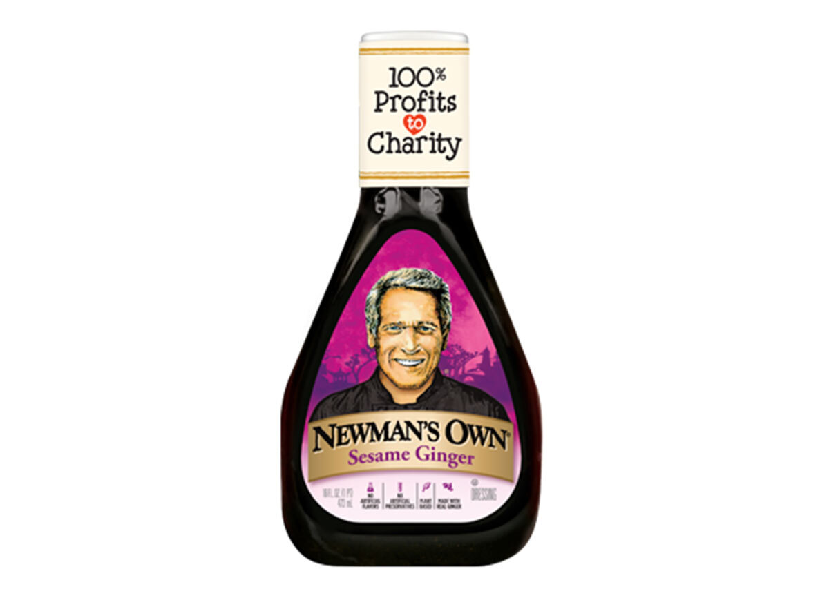 newmans own sesame ginger dressing