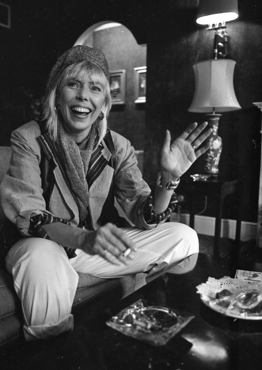 Joni Mitchell in 1983