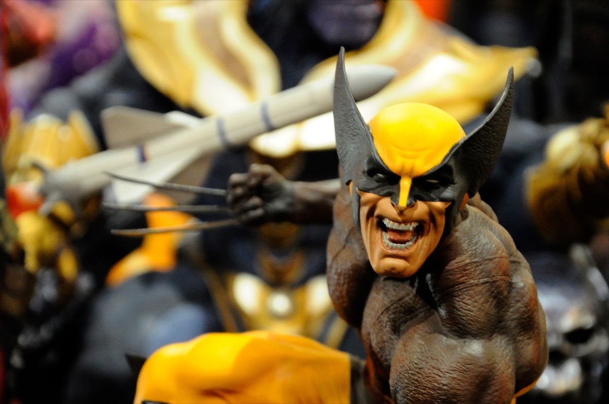 x-men figurines, state world records