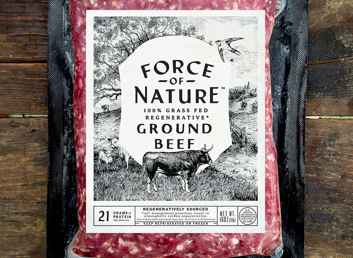 Force of Nature ground beef