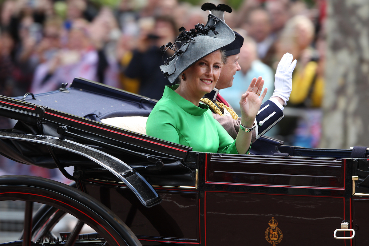 Sophie Countess of Wessex during the Trooping the Colour Queen's birthday parade in central London in 2019.