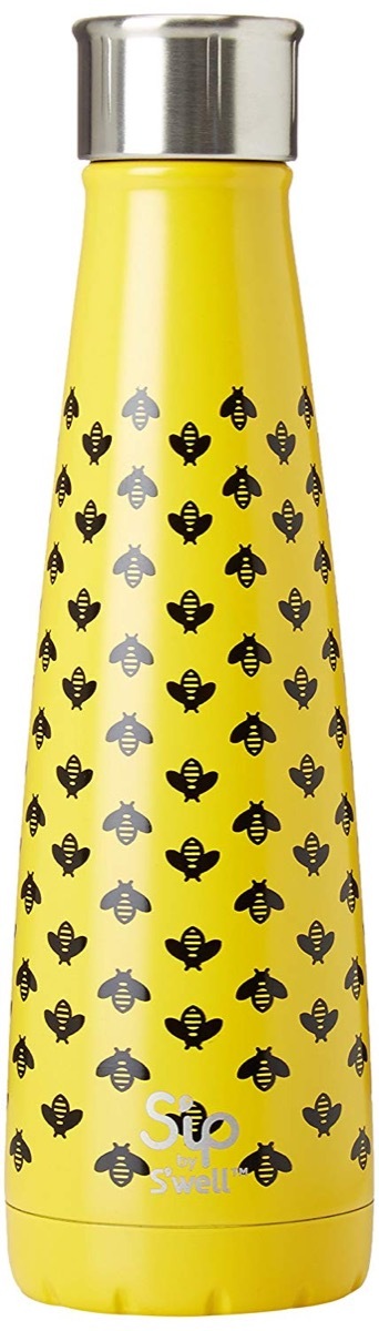 bee water bottle, cute water bottles