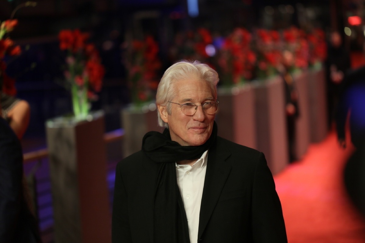 richard gere on the red carpet