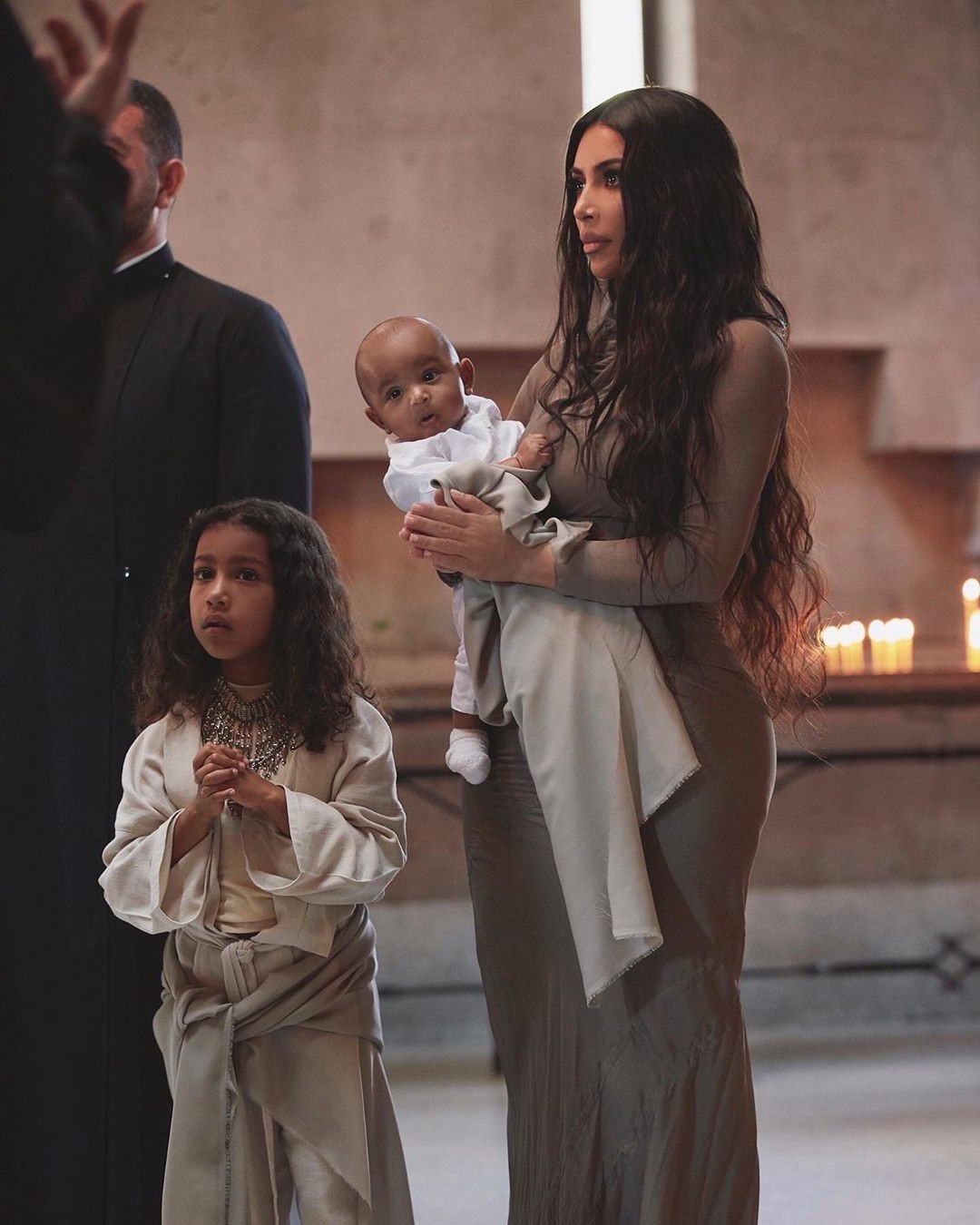 Kim Kardashian And Her Kids Baptized In Armenian Church #1 | Her Beauty