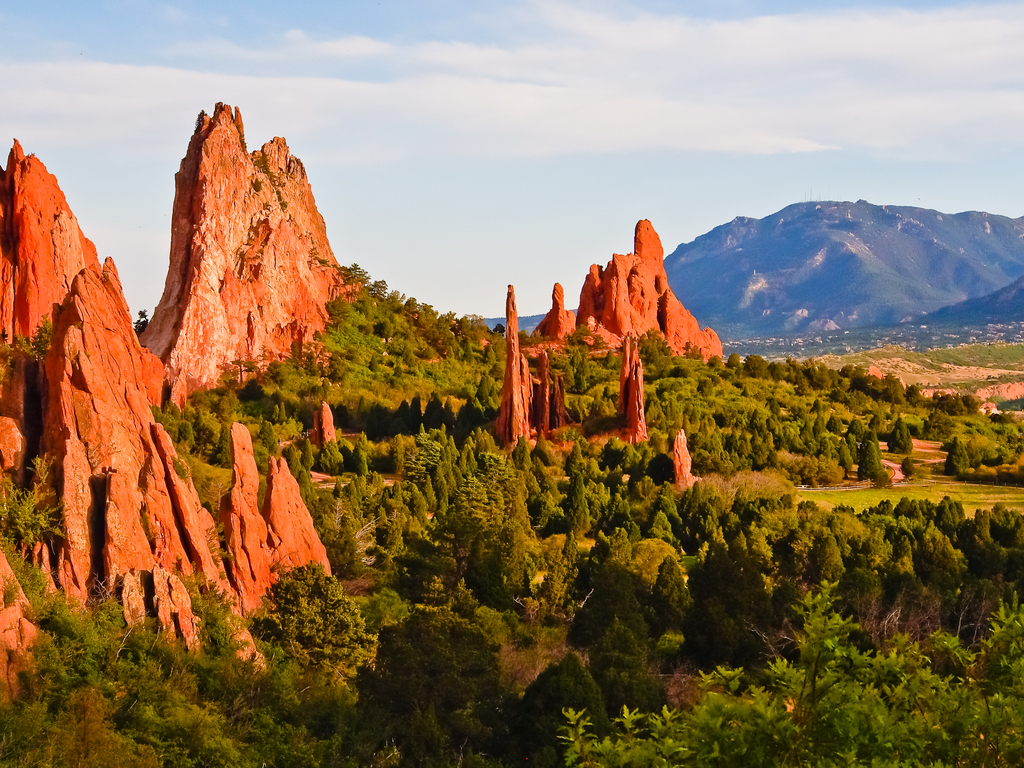 Garden of the Gods Colorado state natural wonders