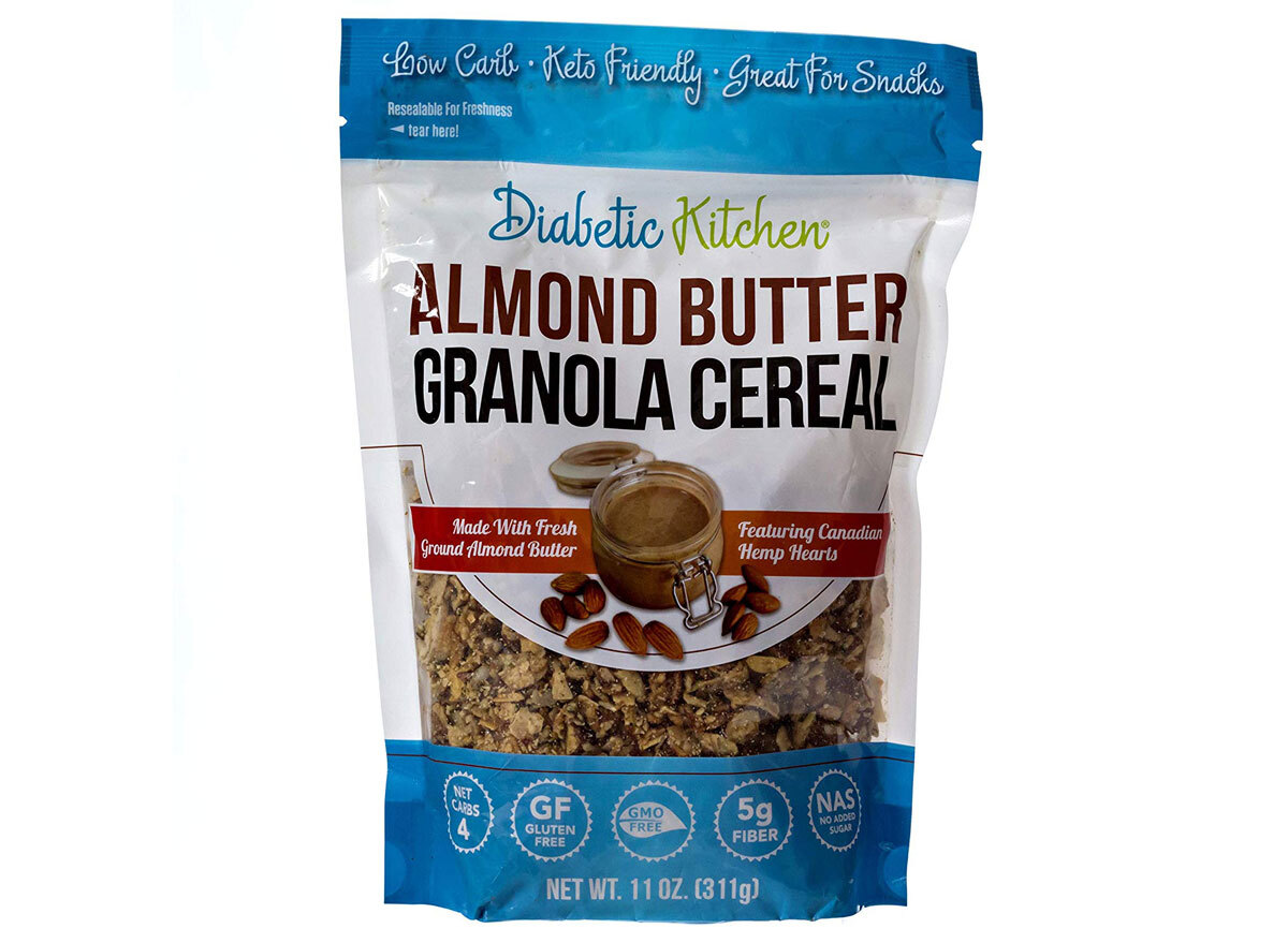 Diabetic Kitchen Almond Butter Granola Cereal