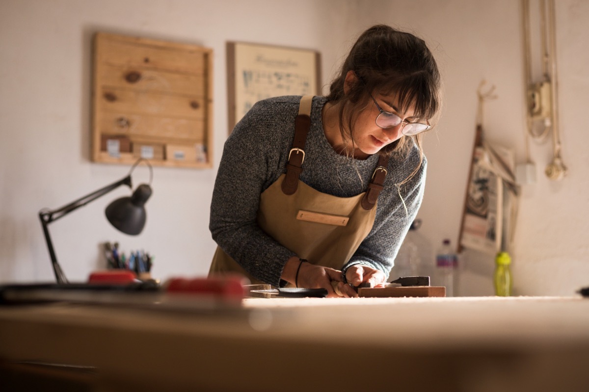 young female entrepeneur