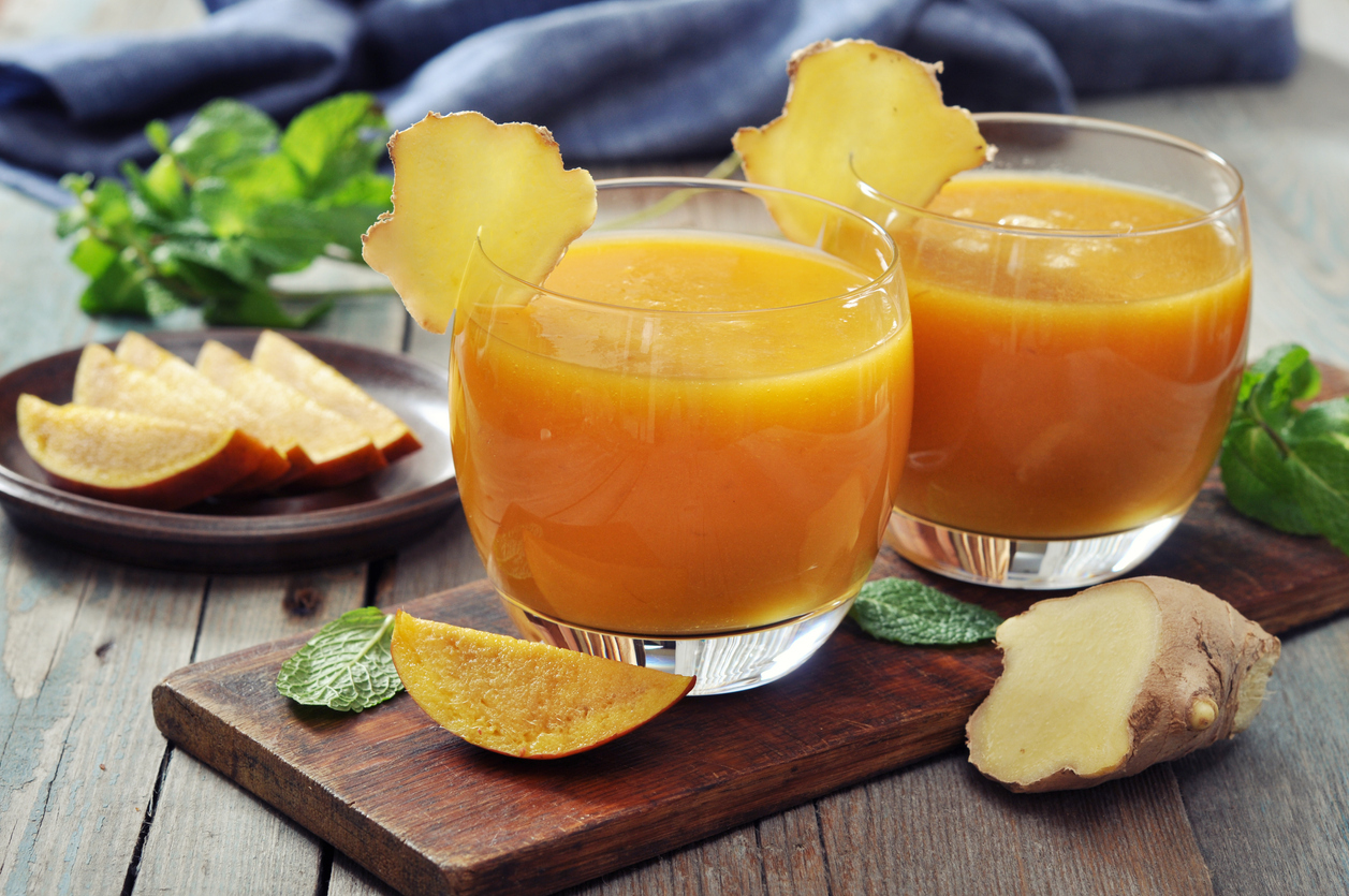 orange ginger smoothie