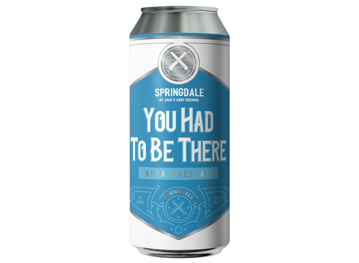 springdale you had to be there india pale ale can most popular beer massachusetts