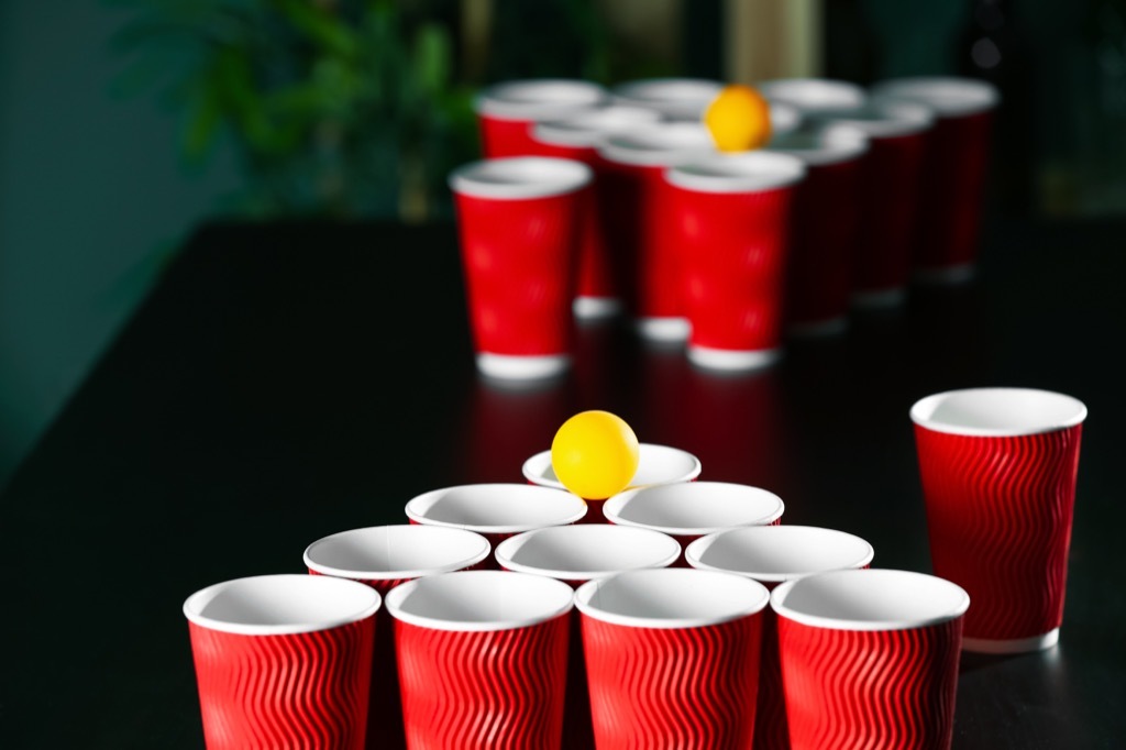 beer pong