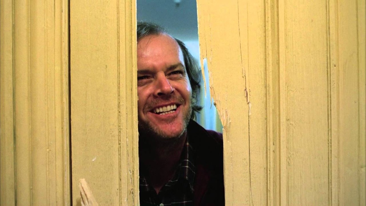 last scene in the shining, movie endings