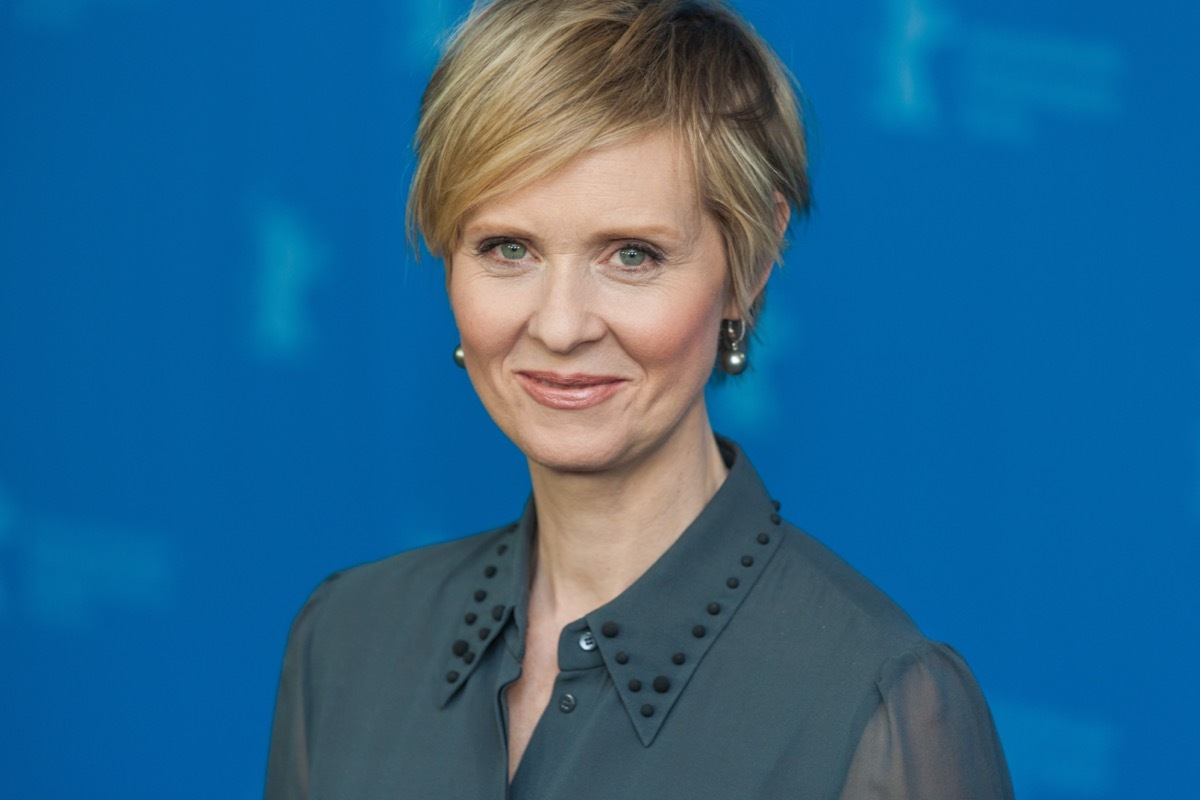 Cynthia Nixon at the Berlinale International Film Festival in 2016