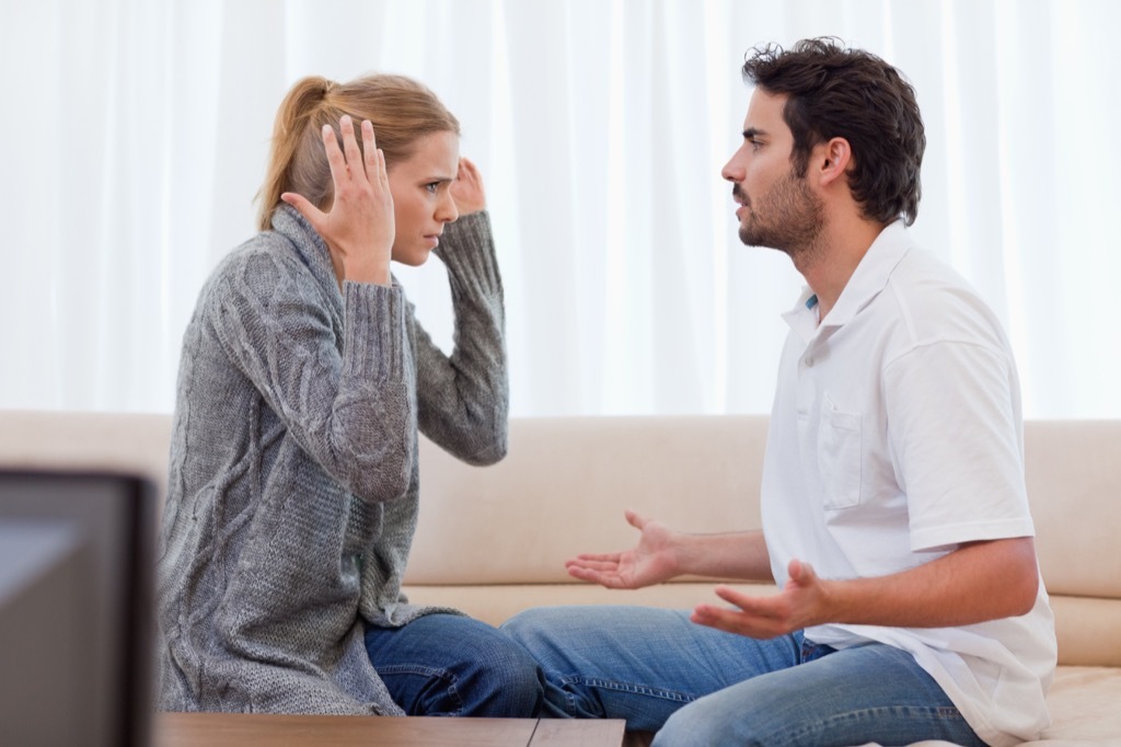 is my relationship doomed couple arguing on a couch