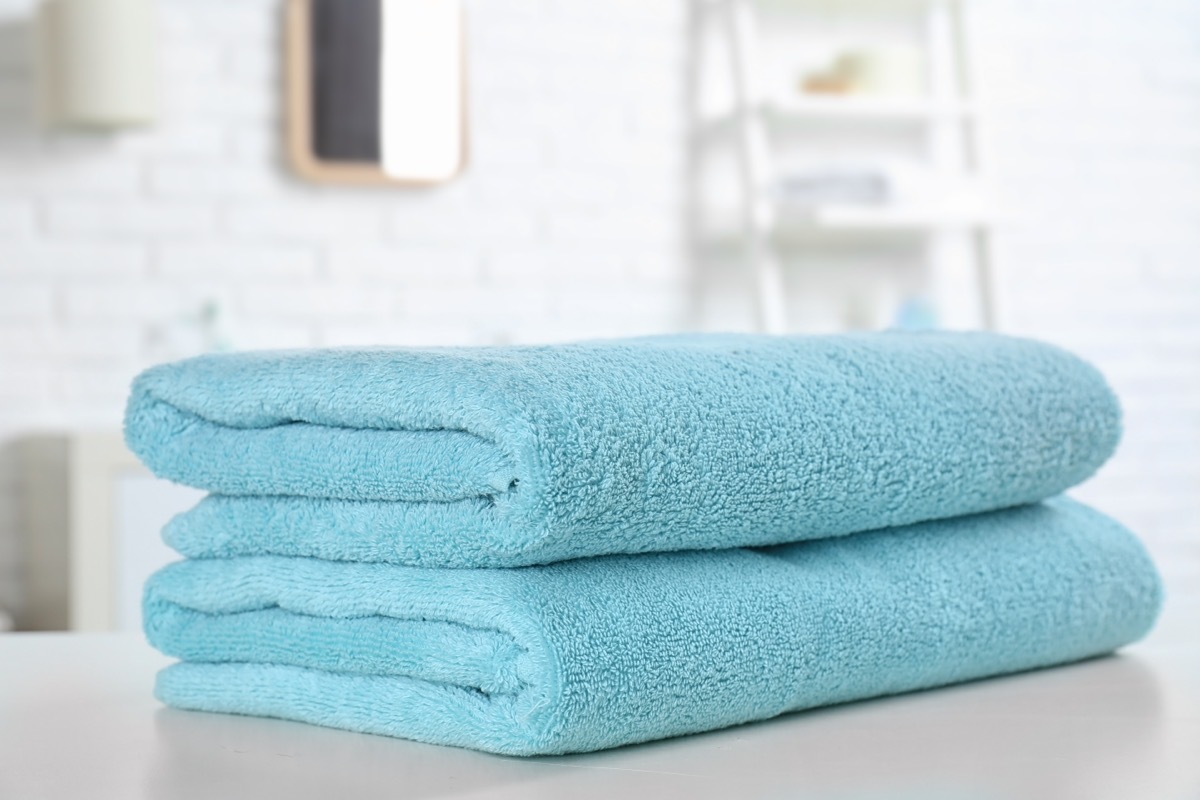 Set of Teal Towels