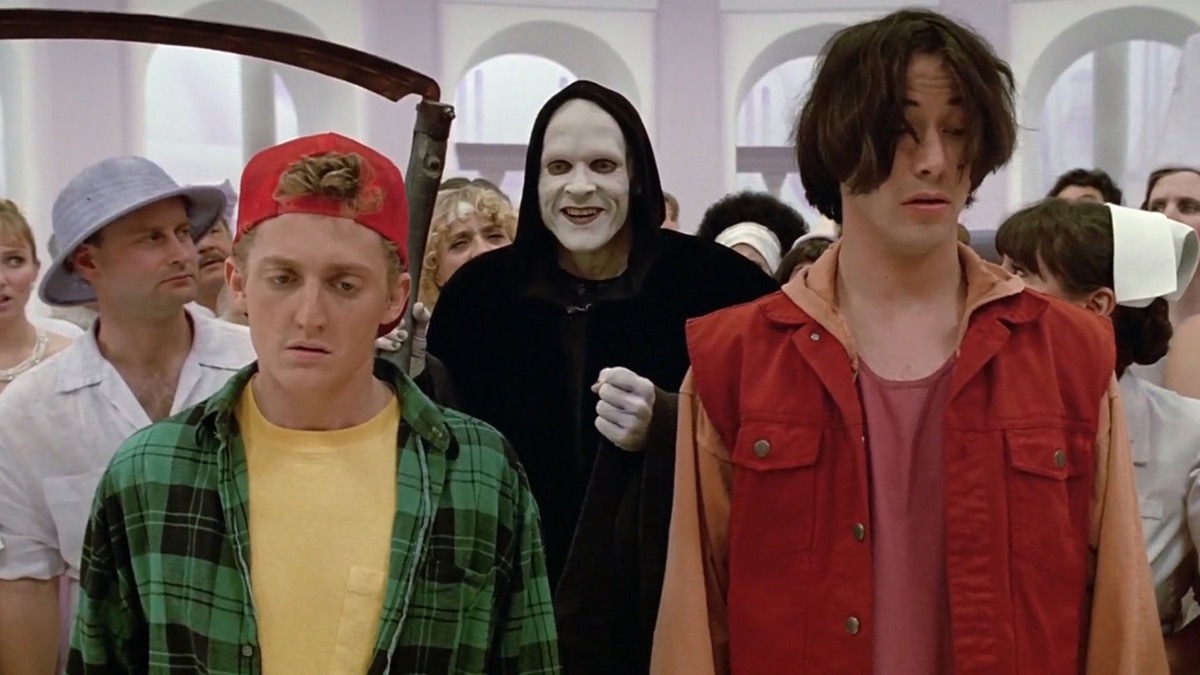 keanu reeves in bill and ted's bogus journey